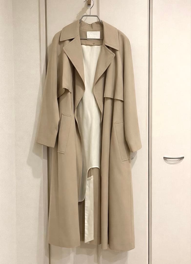 Ballsey ウールギャバジンガウントレンチコート