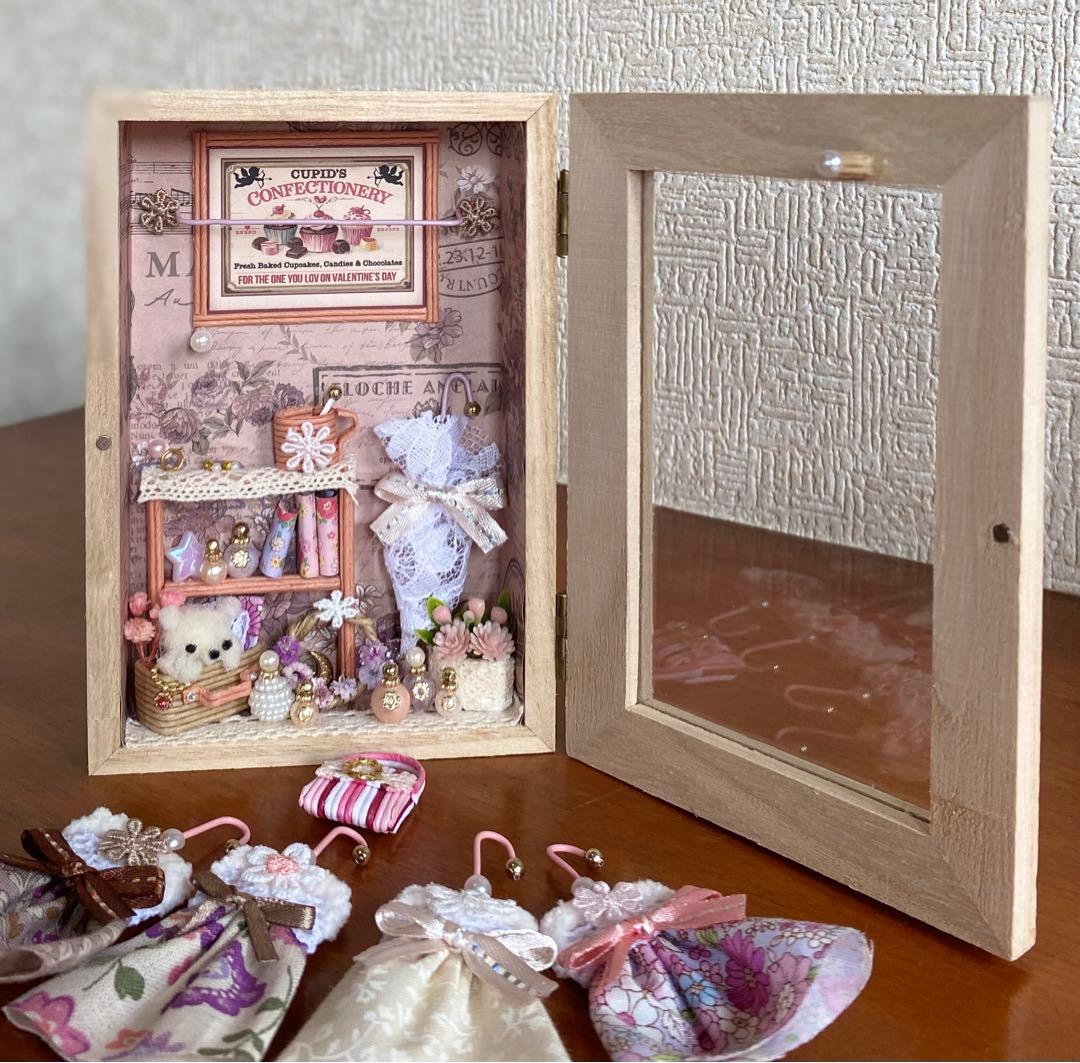 うさぎ様のページ ２点　エコクラフト　ミニチュア雑貨　ハンドメイド