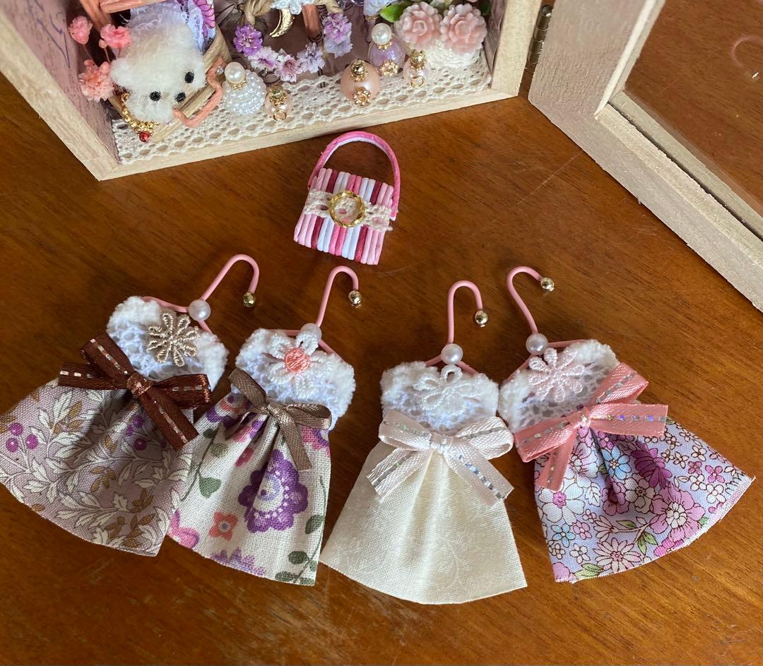 うさぎ様のページ ２点　エコクラフト　ミニチュア雑貨　ハンドメイド