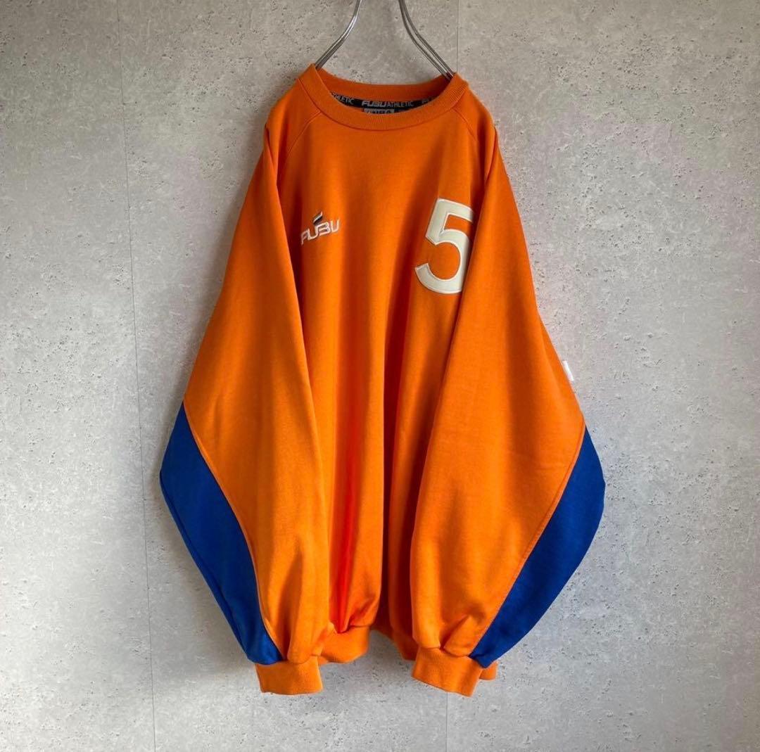 FUBU トレーナー XXXL オレンジ