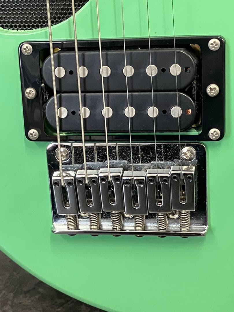 値下！FERNANDES ミニエレキギター ZO-3 ミントグリーン アンプ内蔵