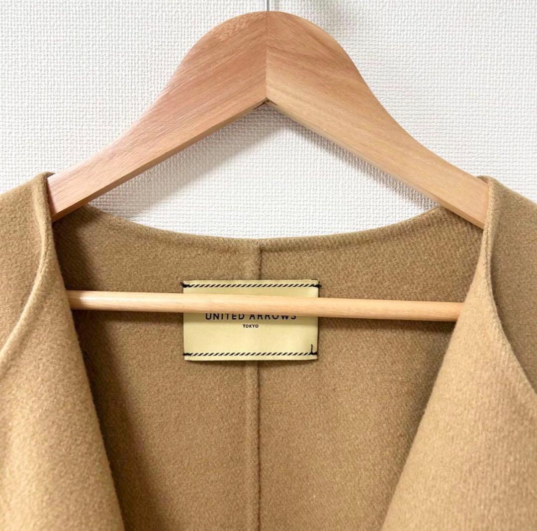 【専用】美品✨ユナイテッドアローズ　UGCB ダブルフェイスノーカラーコート