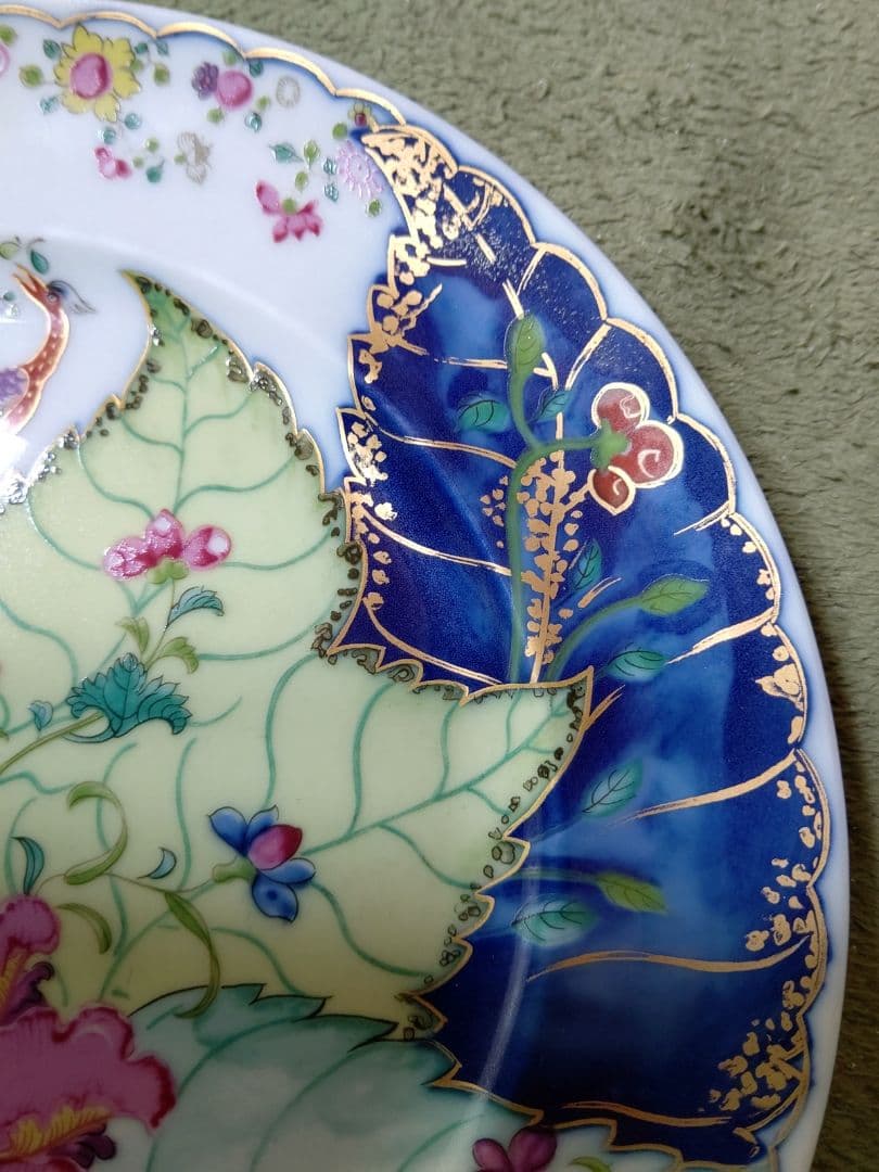 金彩手描き ニューヨーク メトロポリタン美術館 皿 museum of art