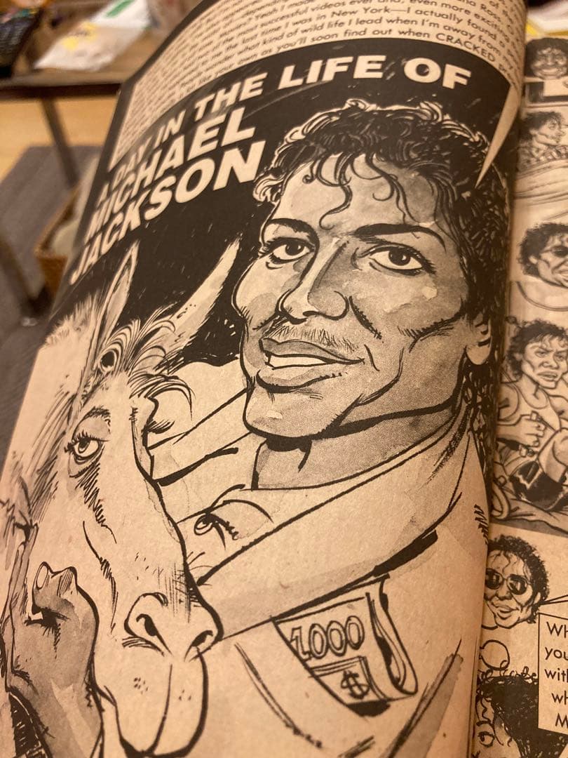 マイケルジャクソン海外雑誌コミック