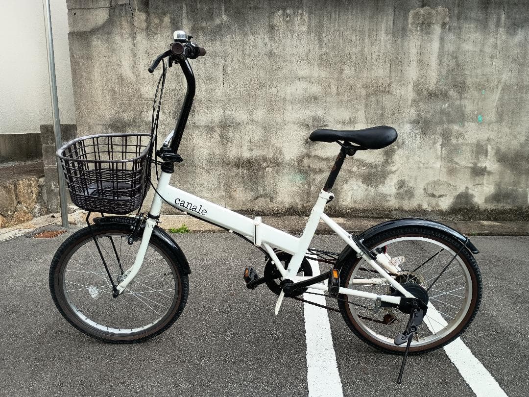 (No 0223) Canale 20インチ ホワイト ゆうゆう