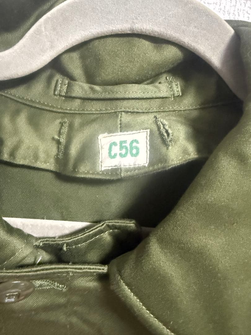 スウェーデン軍　M59 モッズコート C56