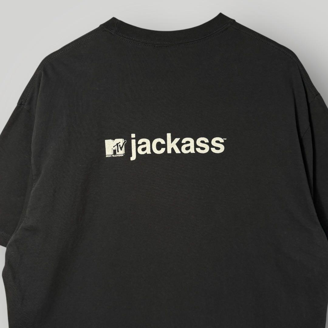 00s MTV jackass Knoxville フォトTシャツX相当 当時物