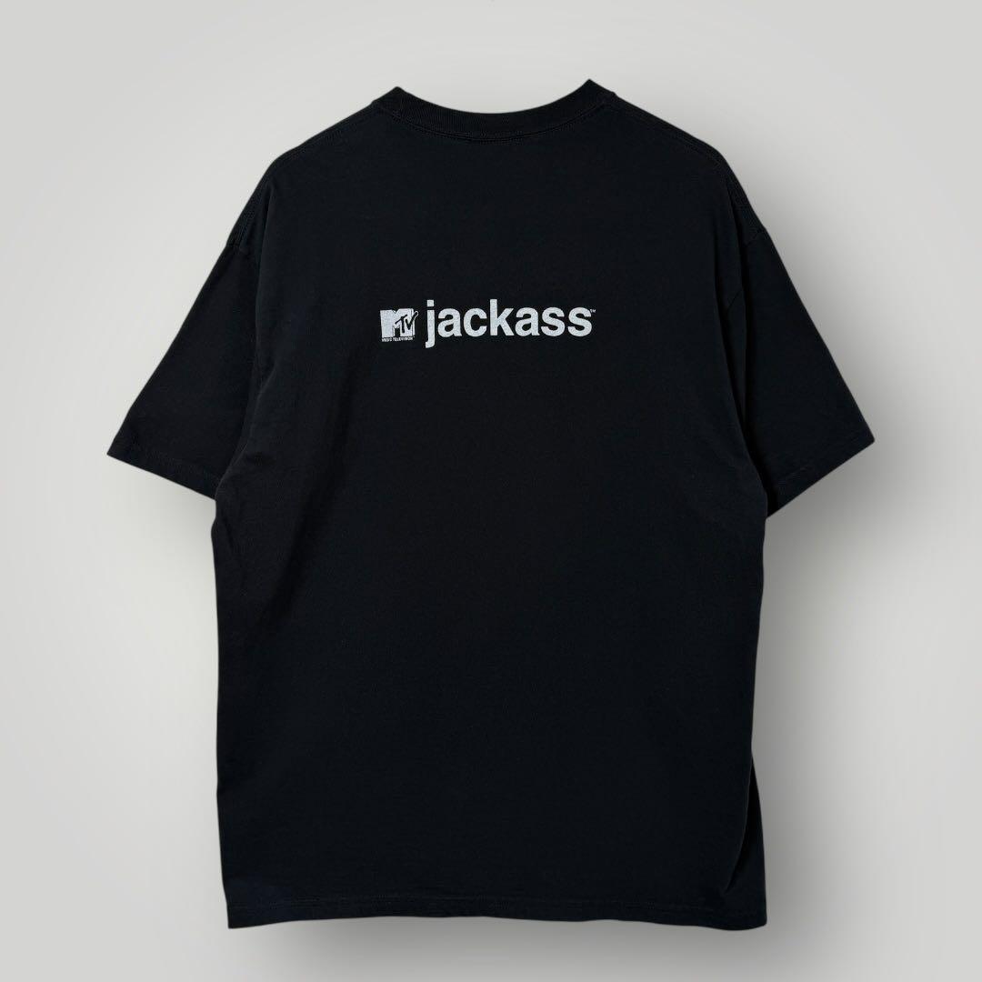 00s MTV jackass Knoxville フォトTシャツX相当 当時物