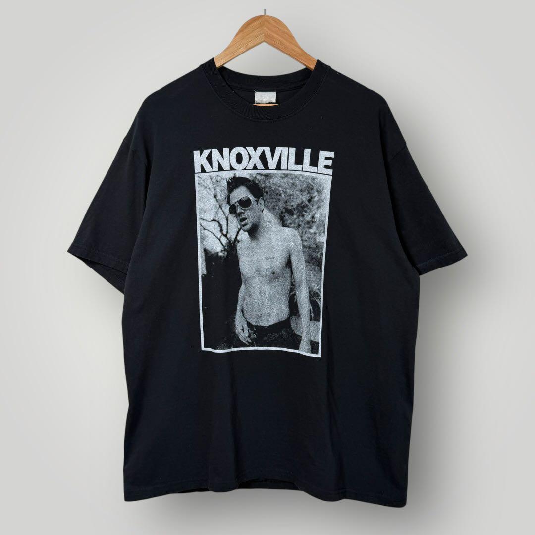 00s MTV jackass Knoxville フォトTシャツX相当 当時物