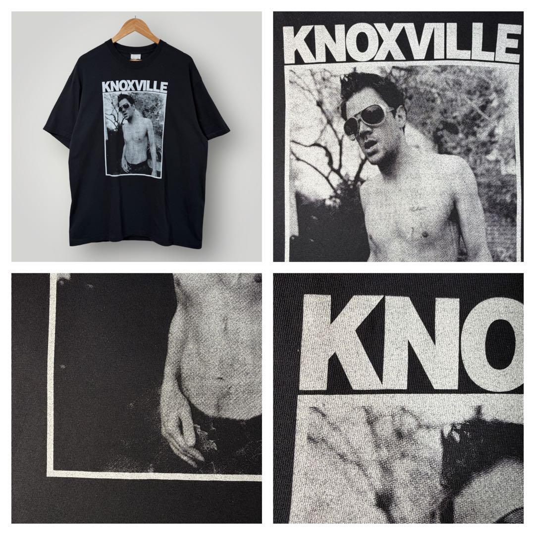 00s MTV jackass Knoxville フォトTシャツX相当 当時物
