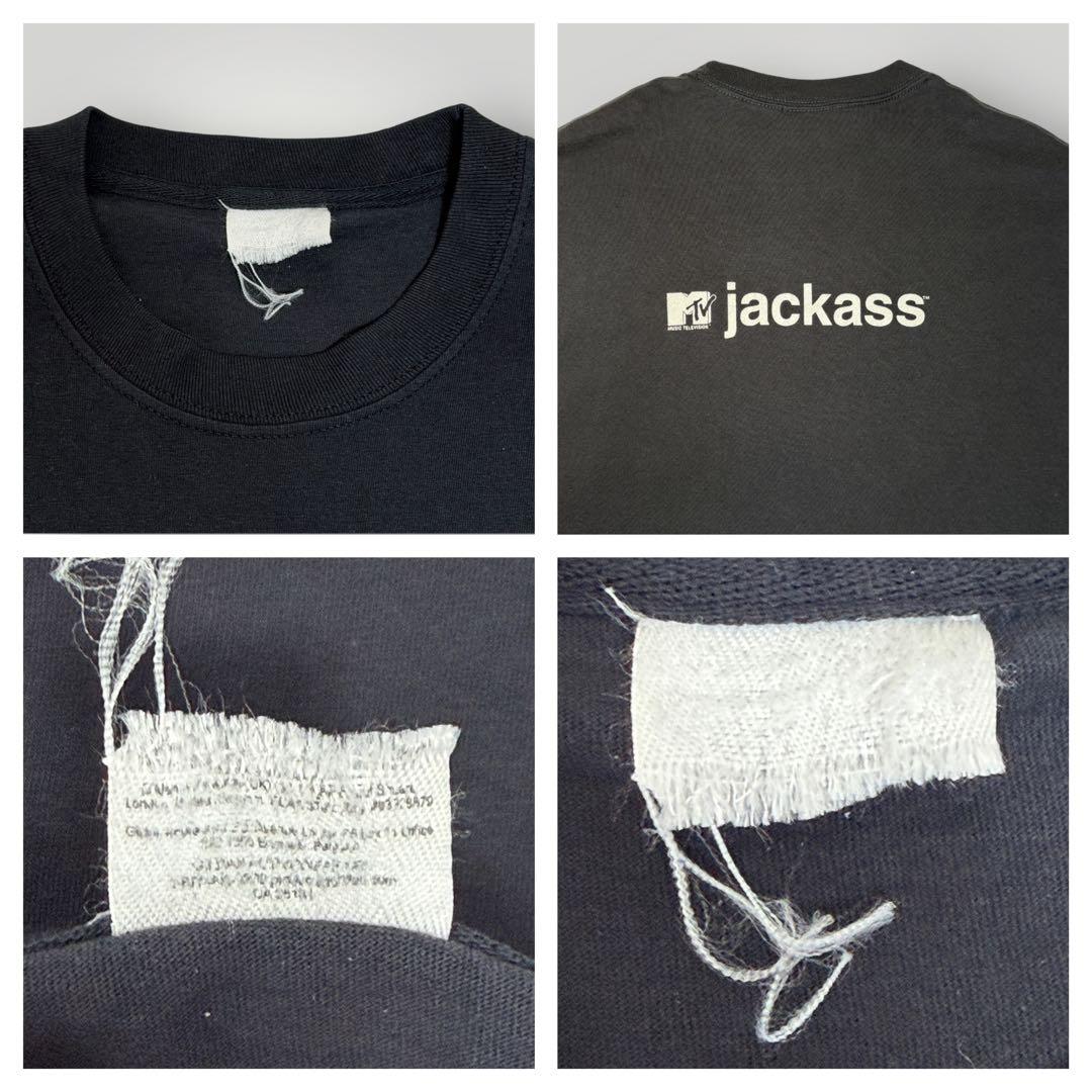 00s MTV jackass Knoxville フォトTシャツX相当 当時物