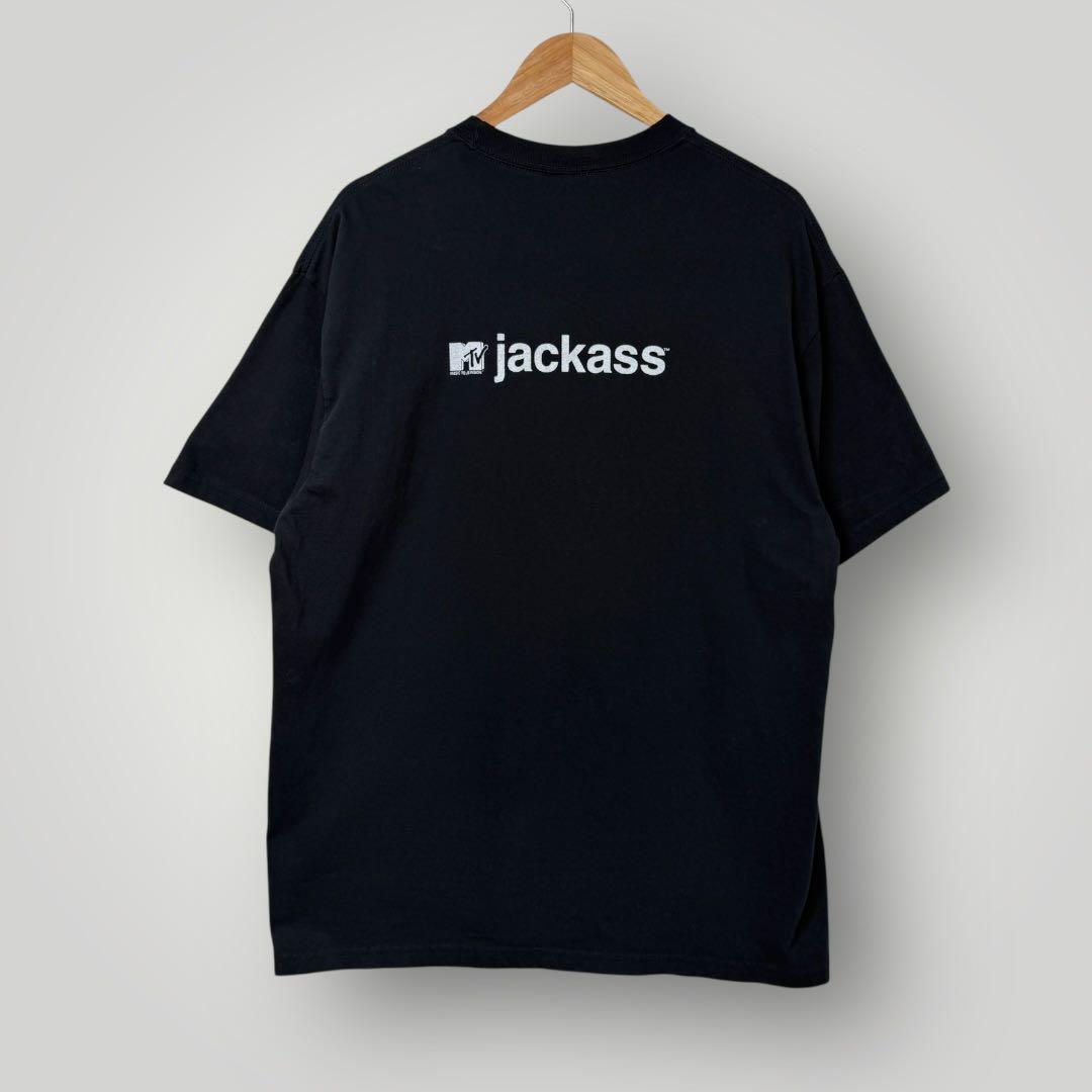 00s MTV jackass Knoxville フォトTシャツX相当 当時物