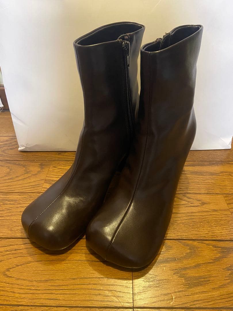 新品未使用 TODAYFUL square Short Boots 36