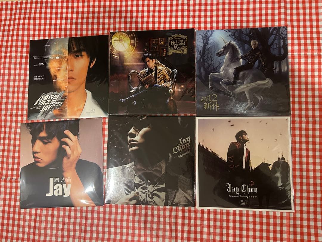 周杰倫（ジェイ・チョウ）レコードボークスセット　台湾盤　アジアポップス