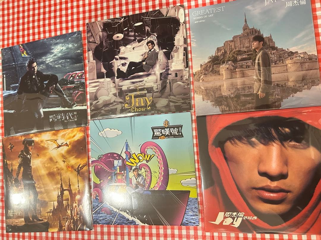 周杰倫（ジェイ・チョウ）レコードボークスセット　台湾盤　アジアポップス