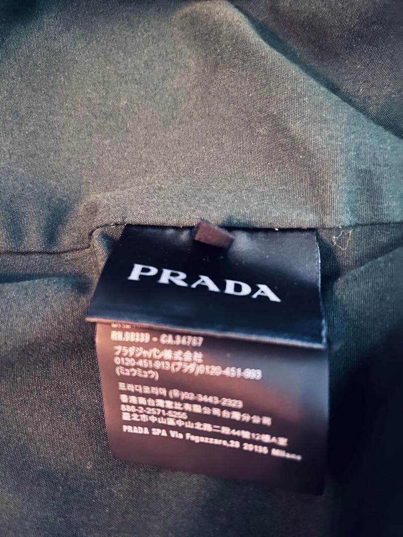 Prada 25aw コットン ジャケット