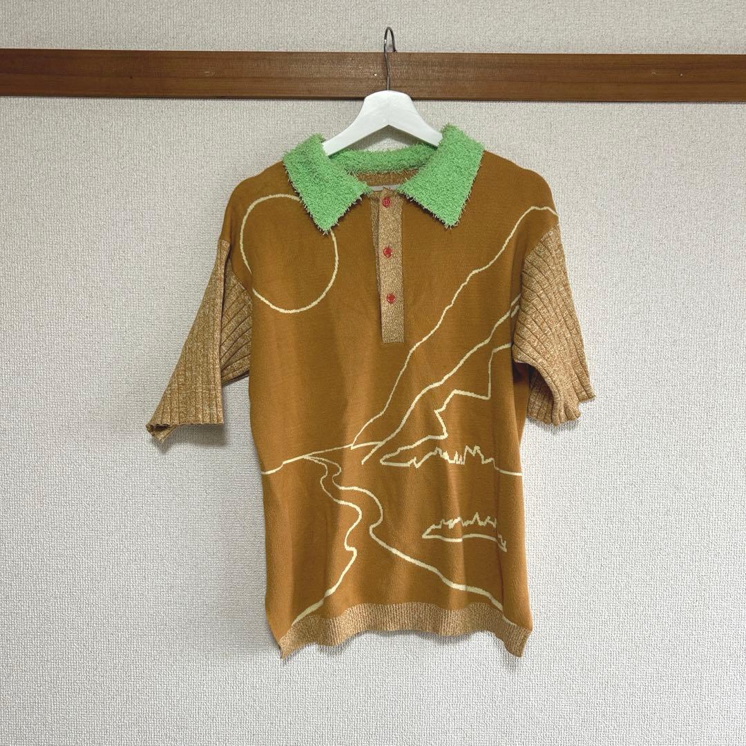 ted pamm 月のある風景のポロニット(砂漠の月)
