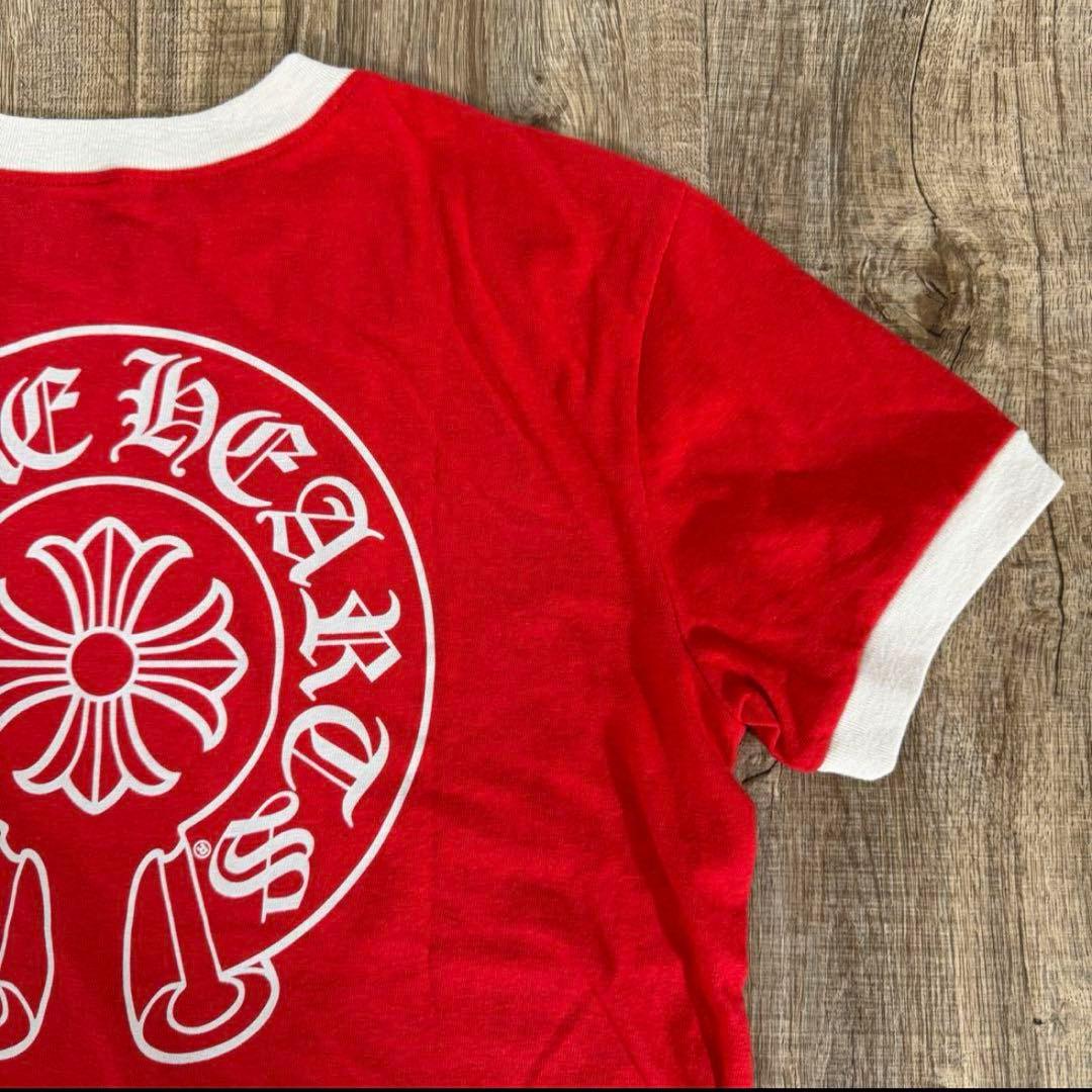 【年末セール】31日まで 新品未使用 クロムハーツローラースケート tシャツ 赤