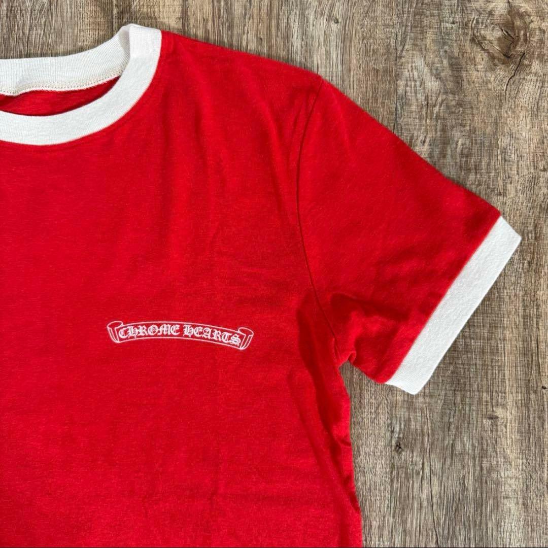 【年末セール】31日まで 新品未使用 クロムハーツローラースケート tシャツ 赤