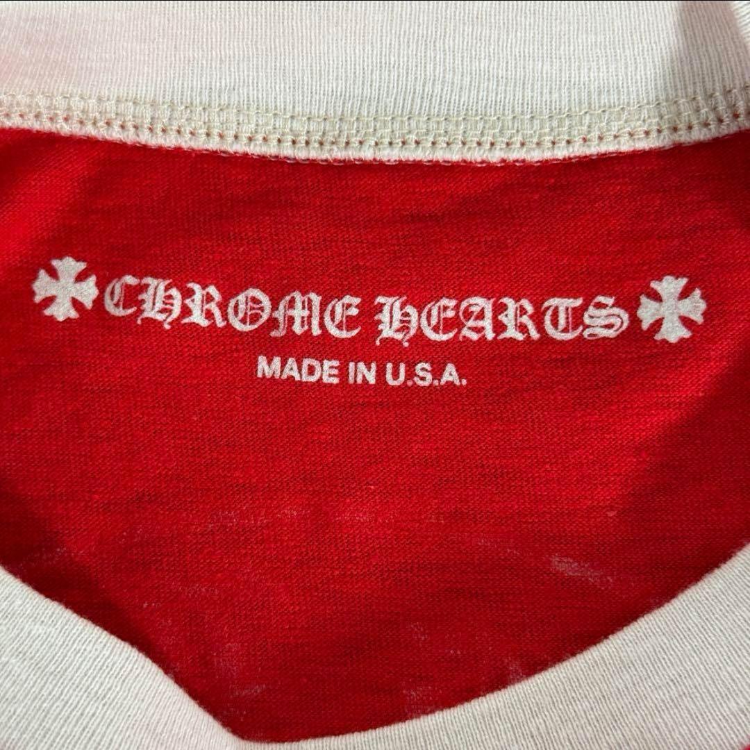【年末セール】31日まで 新品未使用 クロムハーツローラースケート tシャツ 赤