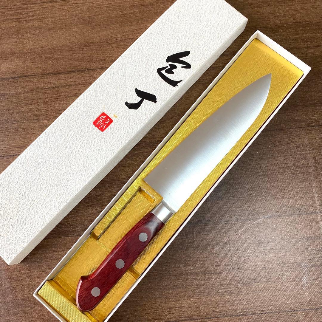【未使用】堺一文字一平 IPPEI INOX 三徳包丁 17cm 日本製 箱付
