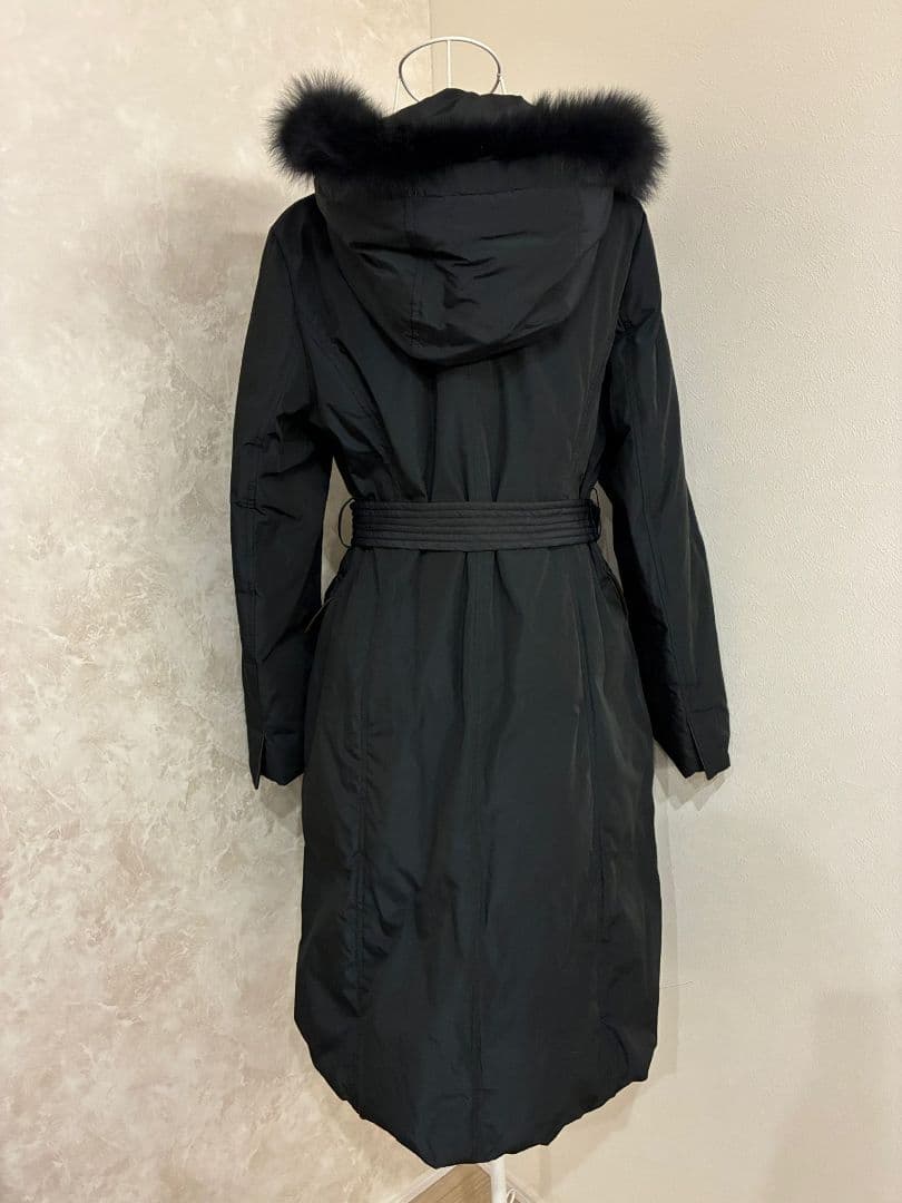 美品　Scapa スキャパ　ロングダウンコート　フォックス　トグル　40