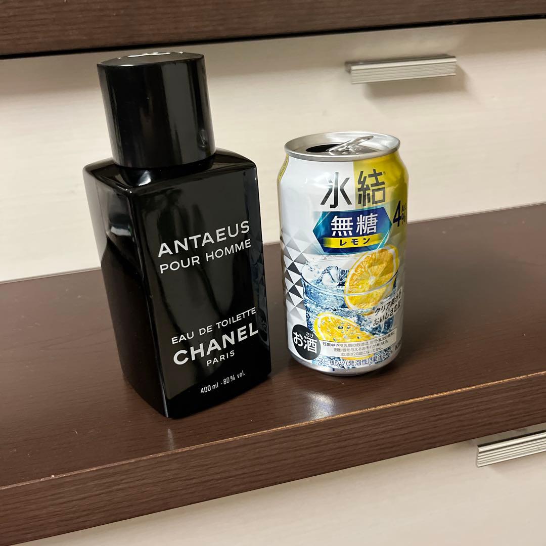【希少】CHANEL 香水　アンテウス　でかボトル　400ml 使用品