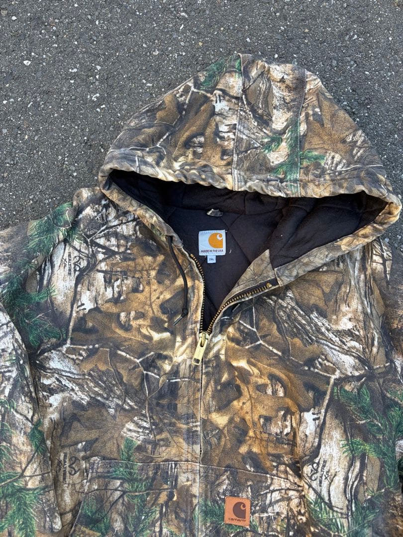 美品 Carhartt リアルツリー アクティブジャケット