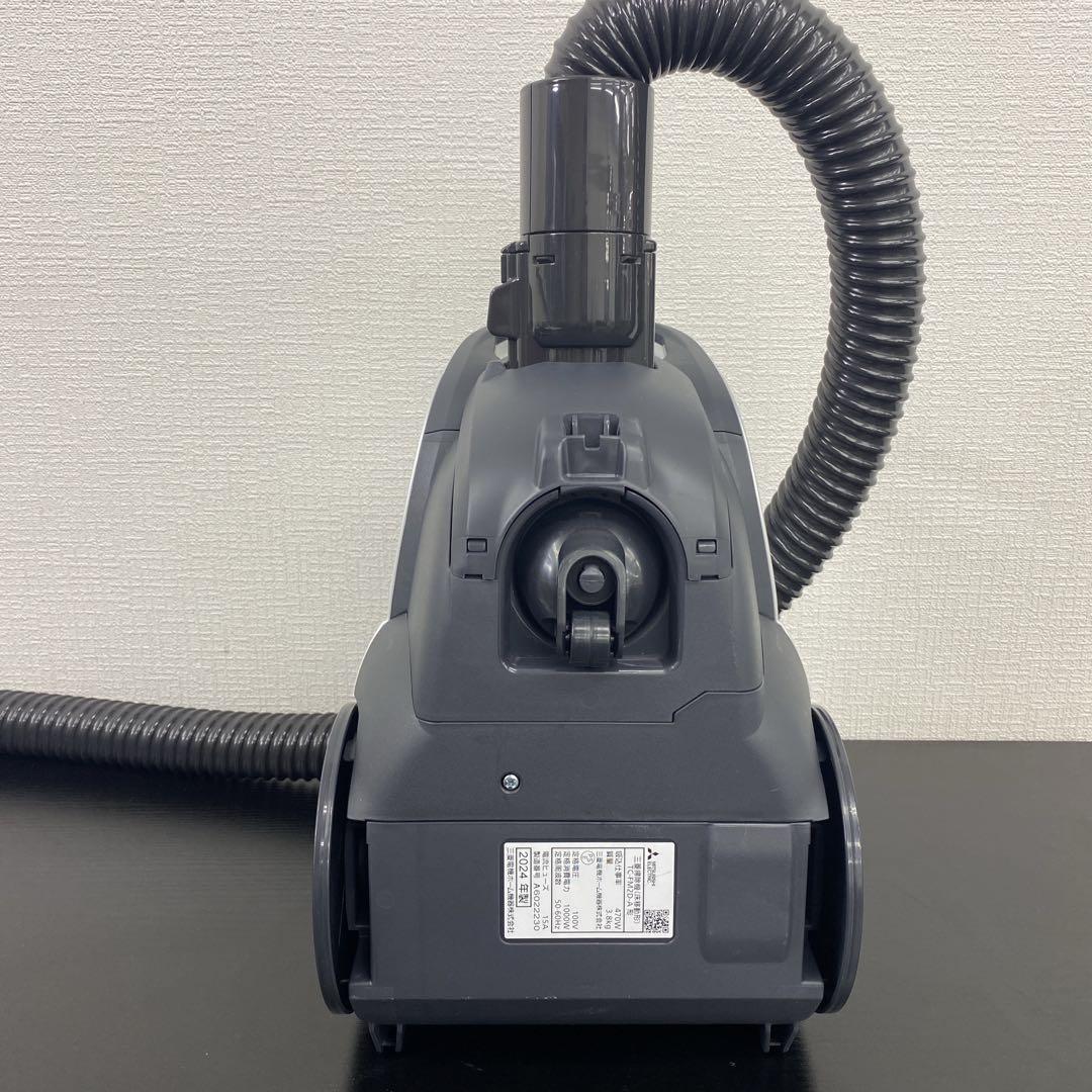 送料込み＊MITSUBISHI 紙パック式掃除機 2024年製＊0401-1