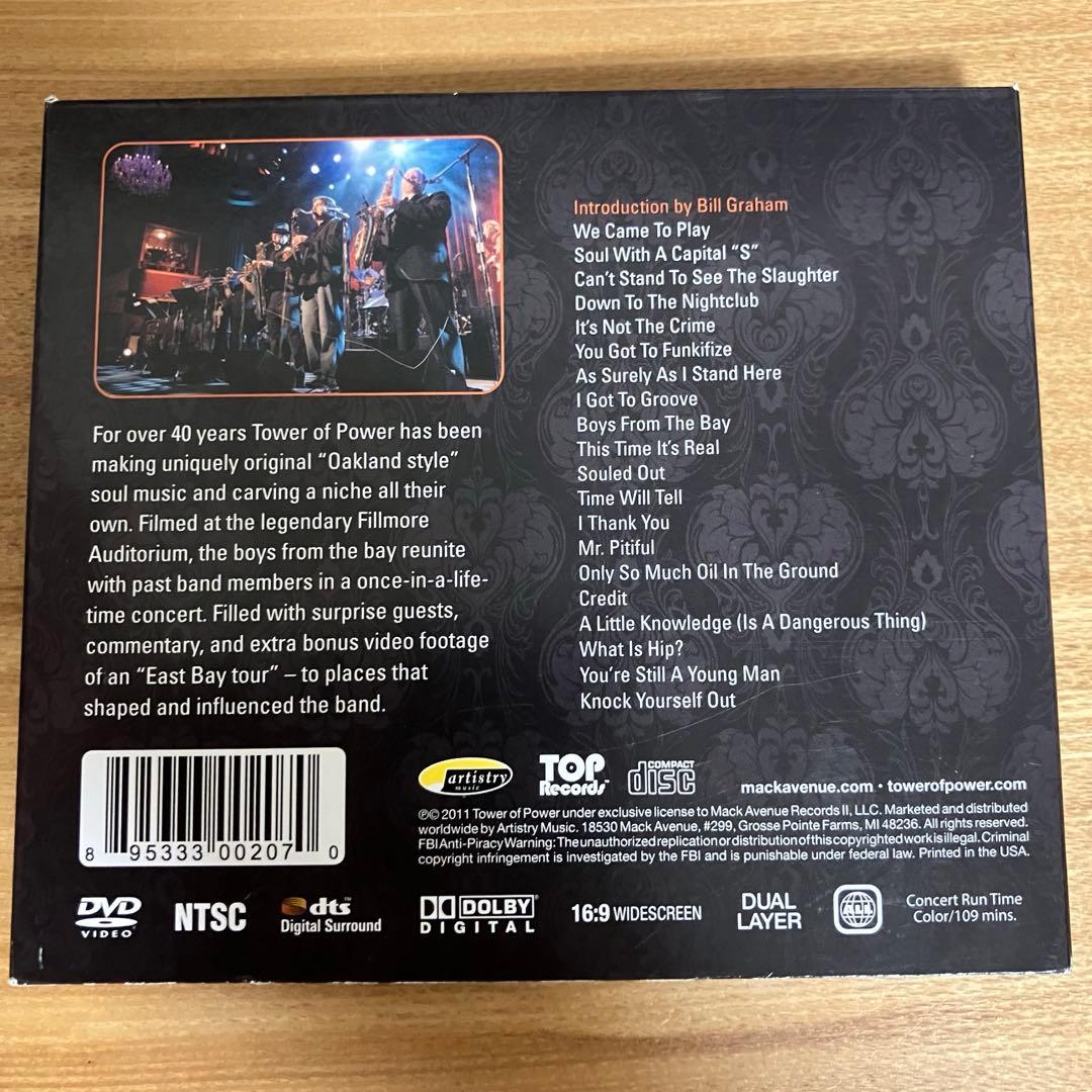 洋楽 tower of power 40 san francisco live cd