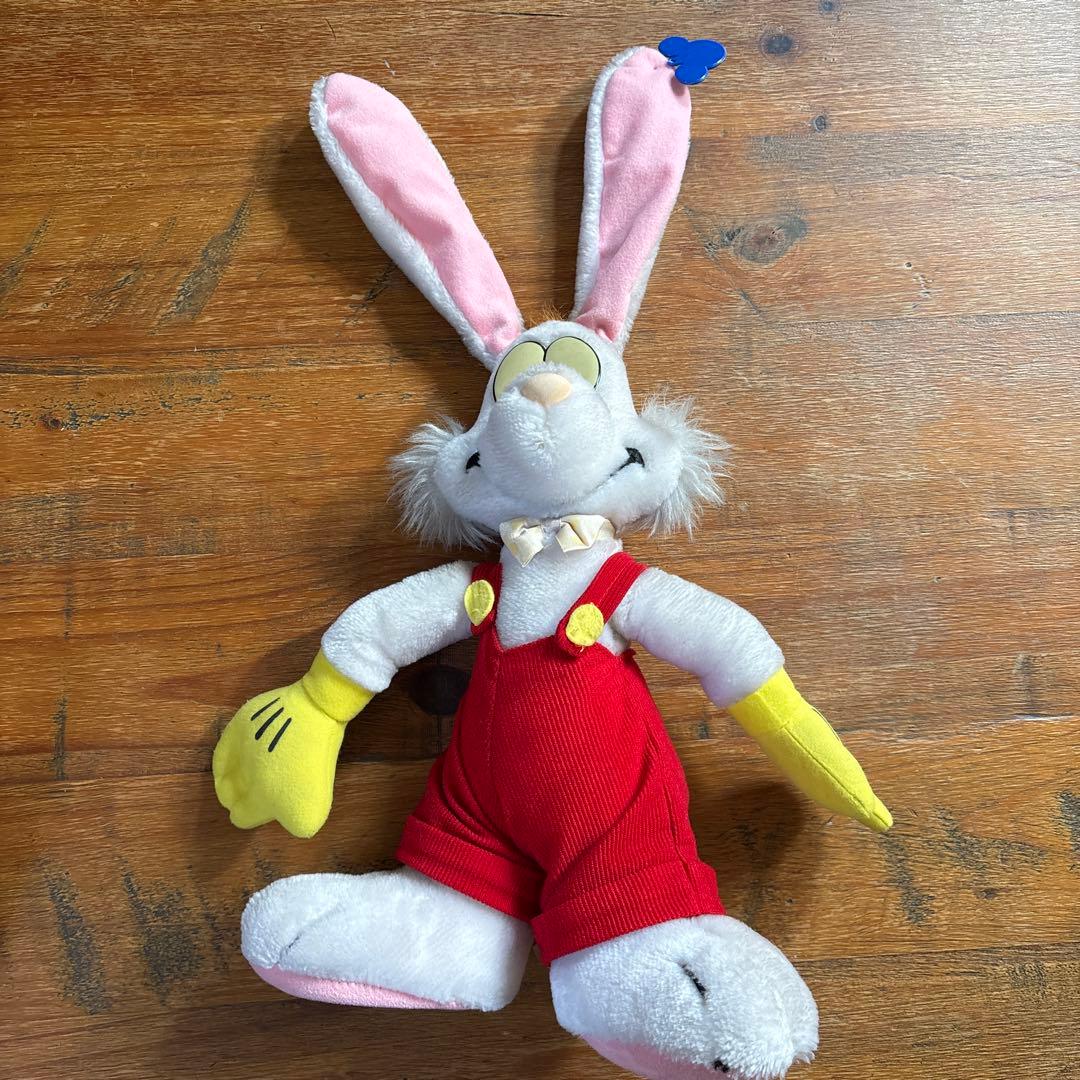 90s ウォルトディズニー　ロジャーラビット　ぬいぐるみ　ヴィンテージ