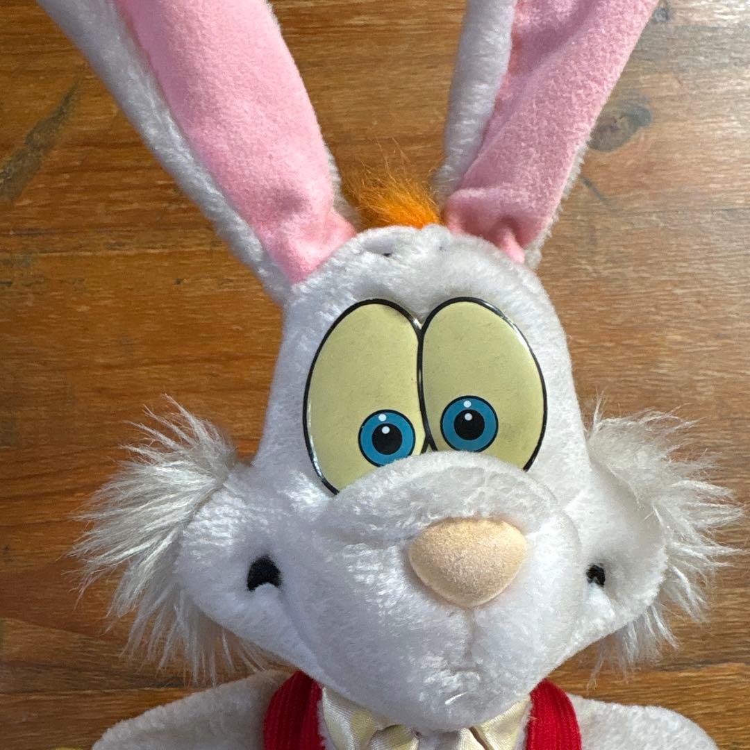 90s ウォルトディズニー　ロジャーラビット　ぬいぐるみ　ヴィンテージ