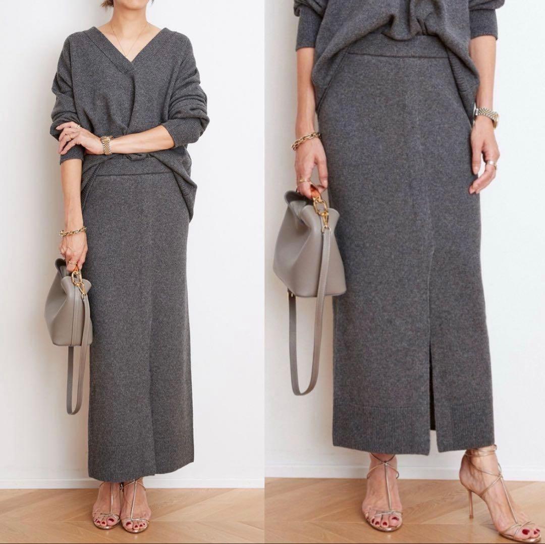 【Deuxieme Classe人気完売】 Olbia スリットスカート