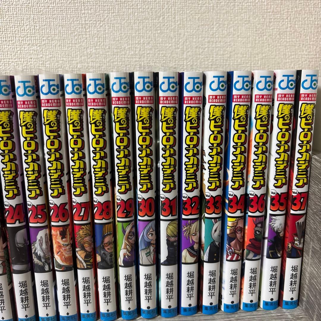 ち*り様 僕のヒーローアカデミア 全37巻セット　1-37巻 ◎即日配送