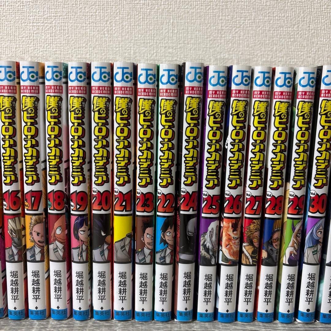 ち*り様 僕のヒーローアカデミア 全37巻セット　1-37巻 ◎即日配送