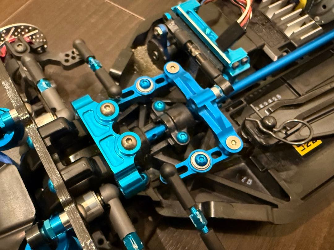 タミヤ　TT-02 シャーシ　オプション多数　走行極少