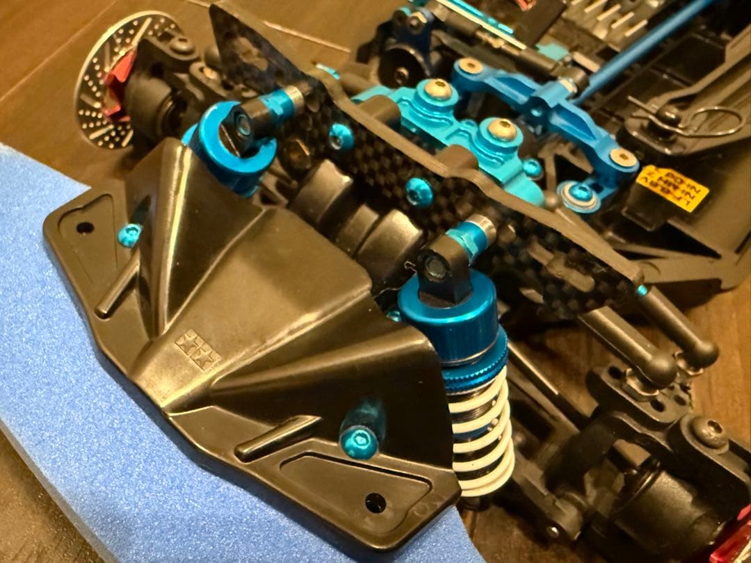 タミヤ　TT-02 シャーシ　オプション多数　走行極少