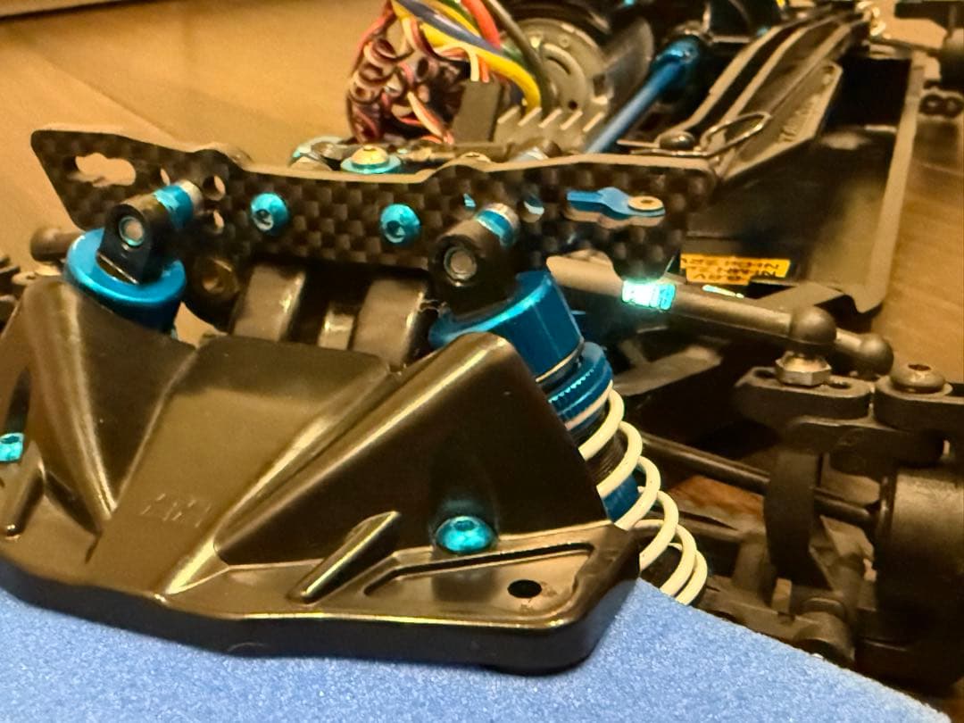 タミヤ　TT-02 シャーシ　オプション多数　走行極少