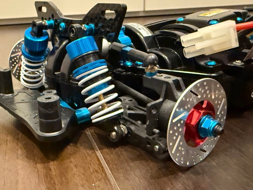 タミヤ　TT-02 シャーシ　オプション多数　走行極少