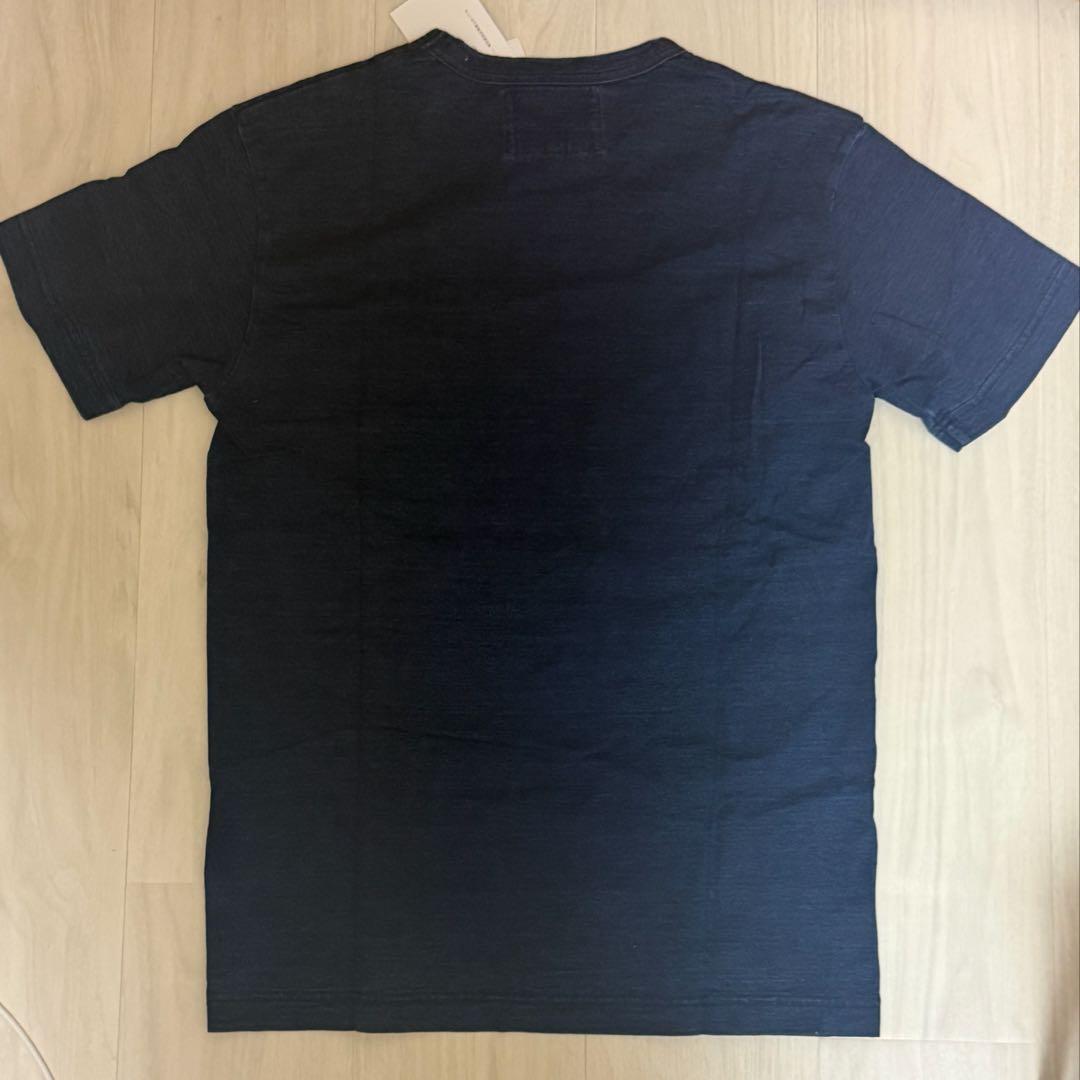 デニム レース装飾 Tシャツ Mサイズ