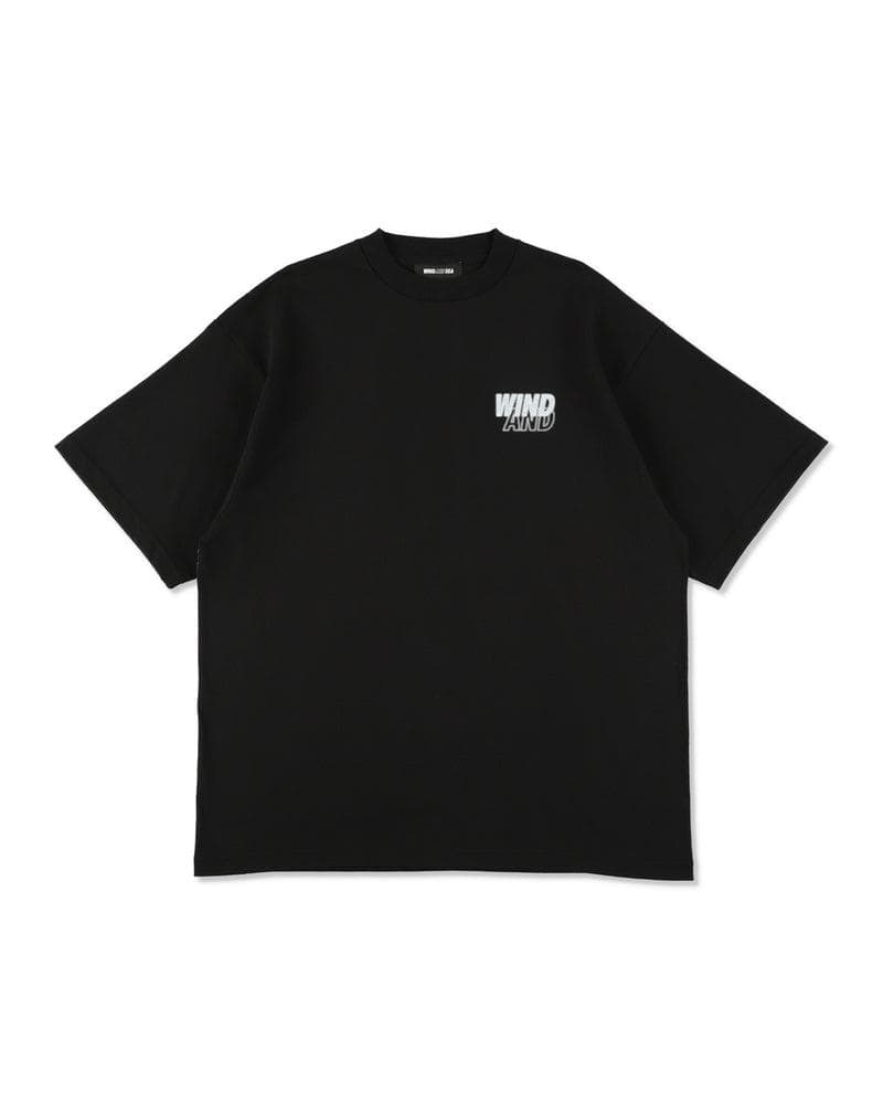 BIG SEA S/S Tee BLACK Ssize／WIND AND SEA