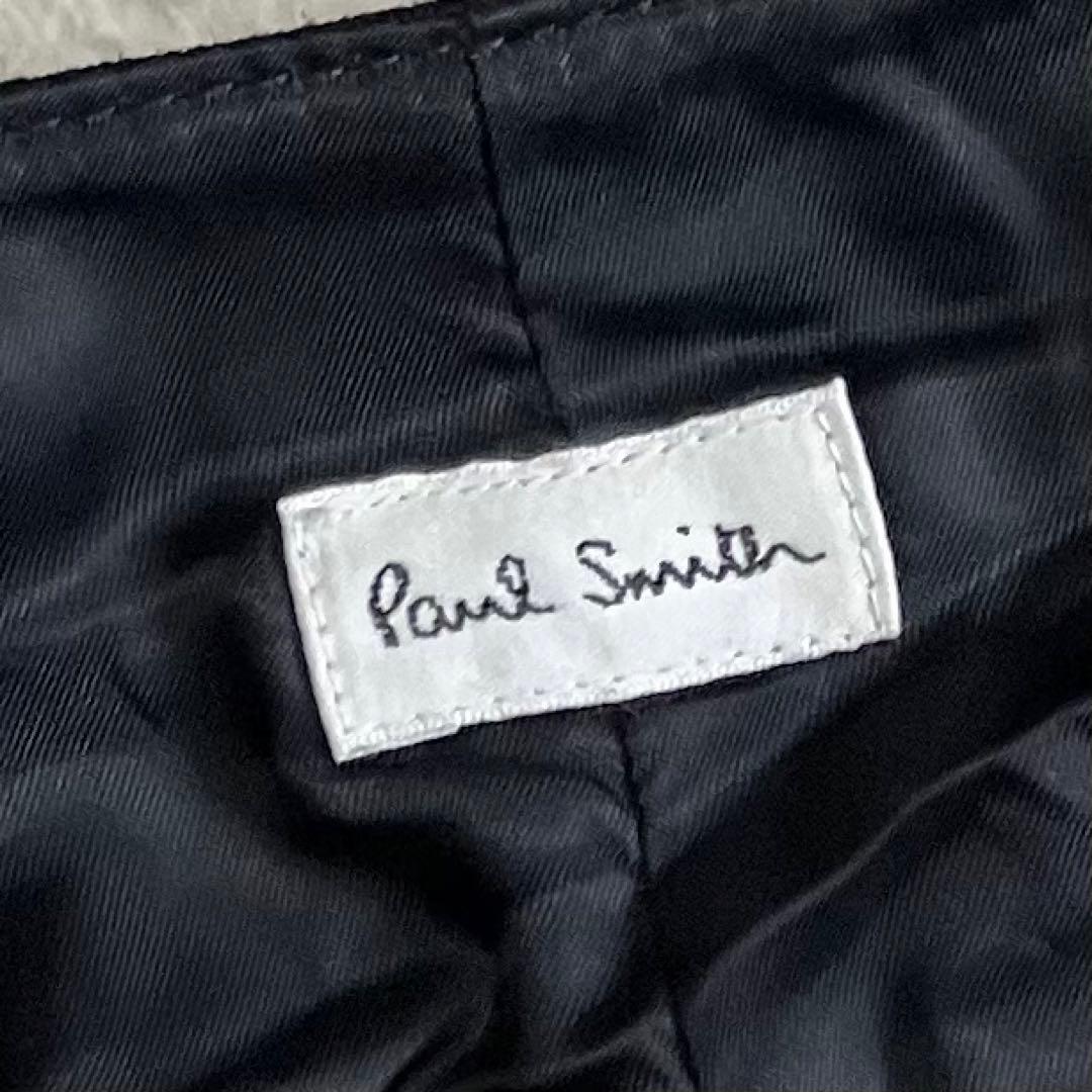 Paul Smith ポールスミス カウレザー　スエードベスト 牛革 L 黒