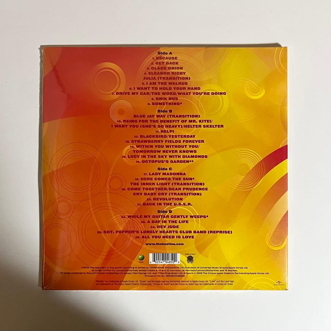 [新品未開封]The Beatles LOVE レコード
