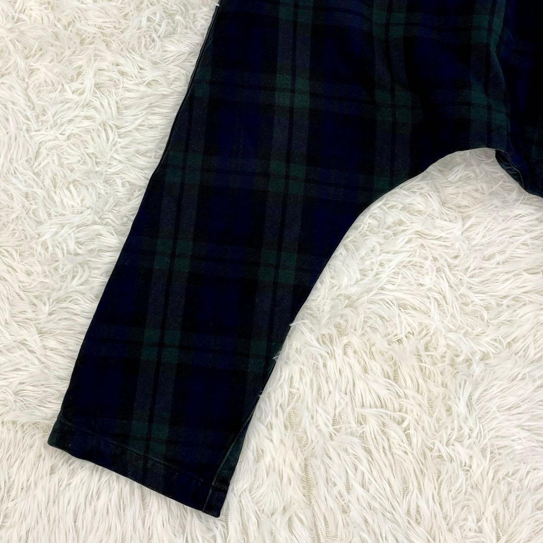 【美品】キャピタル・サルエルパンツ・ラップ ・巻き・チェック柄・XS