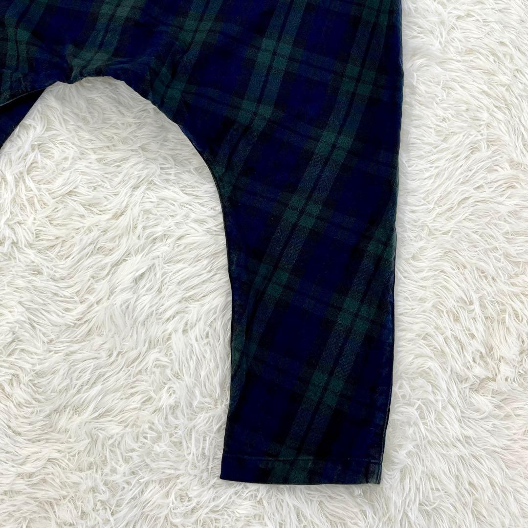 【美品】キャピタル・サルエルパンツ・ラップ ・巻き・チェック柄・XS