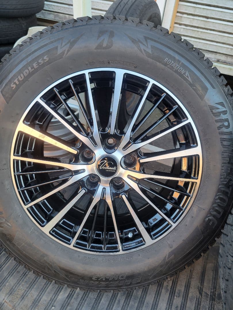 BRIDGESTONE DM-V3 ブラポリホイールSET