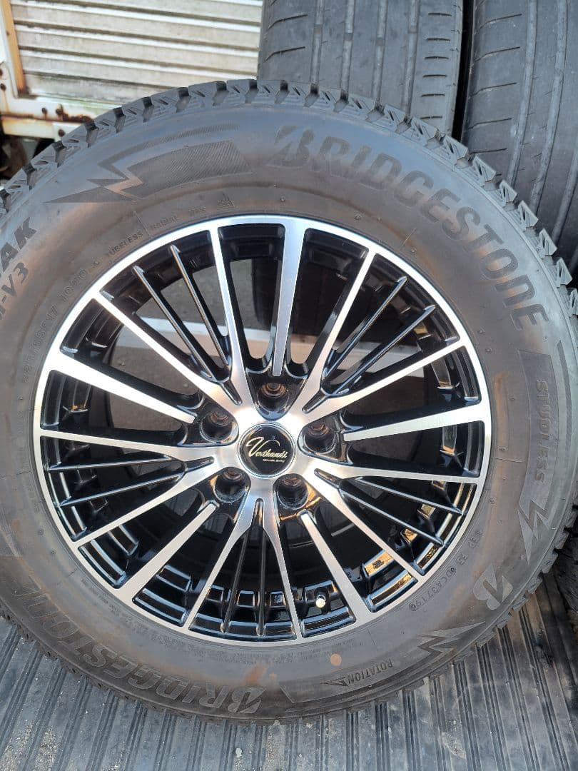 BRIDGESTONE DM-V3 ブラポリホイールSET
