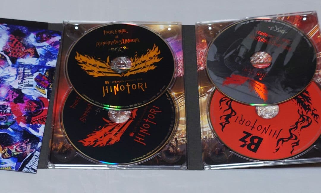 【中古】B'Z HINOTORI 4枚組 DVD