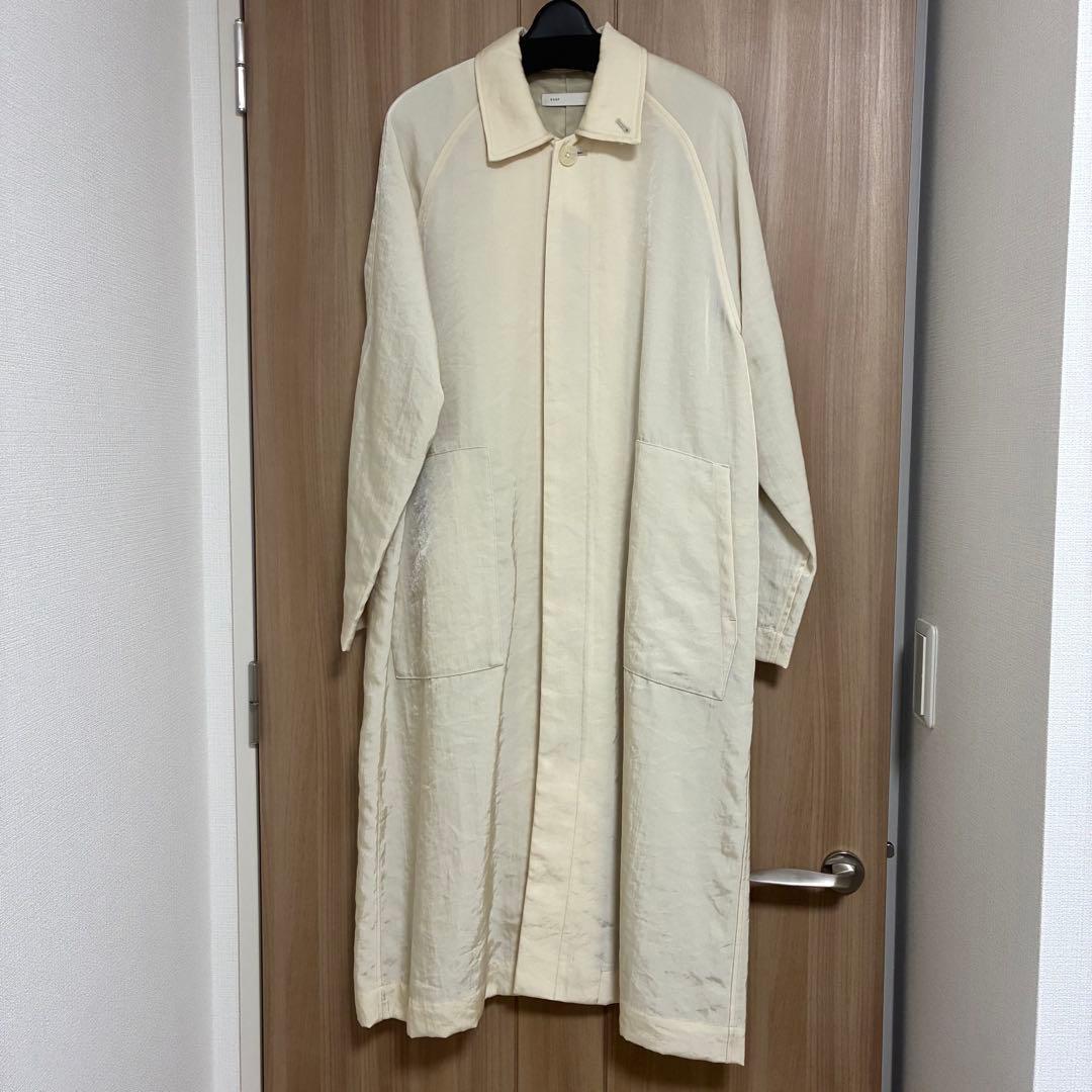 ENOF twill long coat M イナフ　ロングコート