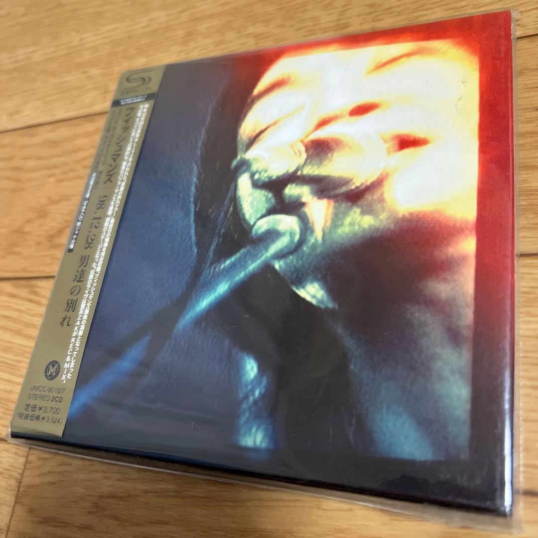 【フィッシュマンズ 初回限定紙ジャケ】98.12.28 男達の別れ 再リリース盤